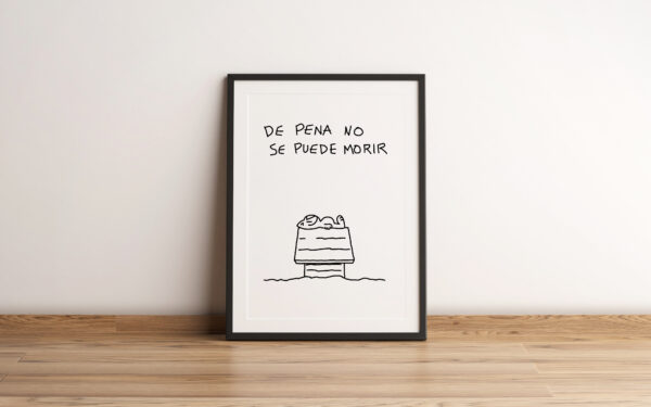 Print Snoopy